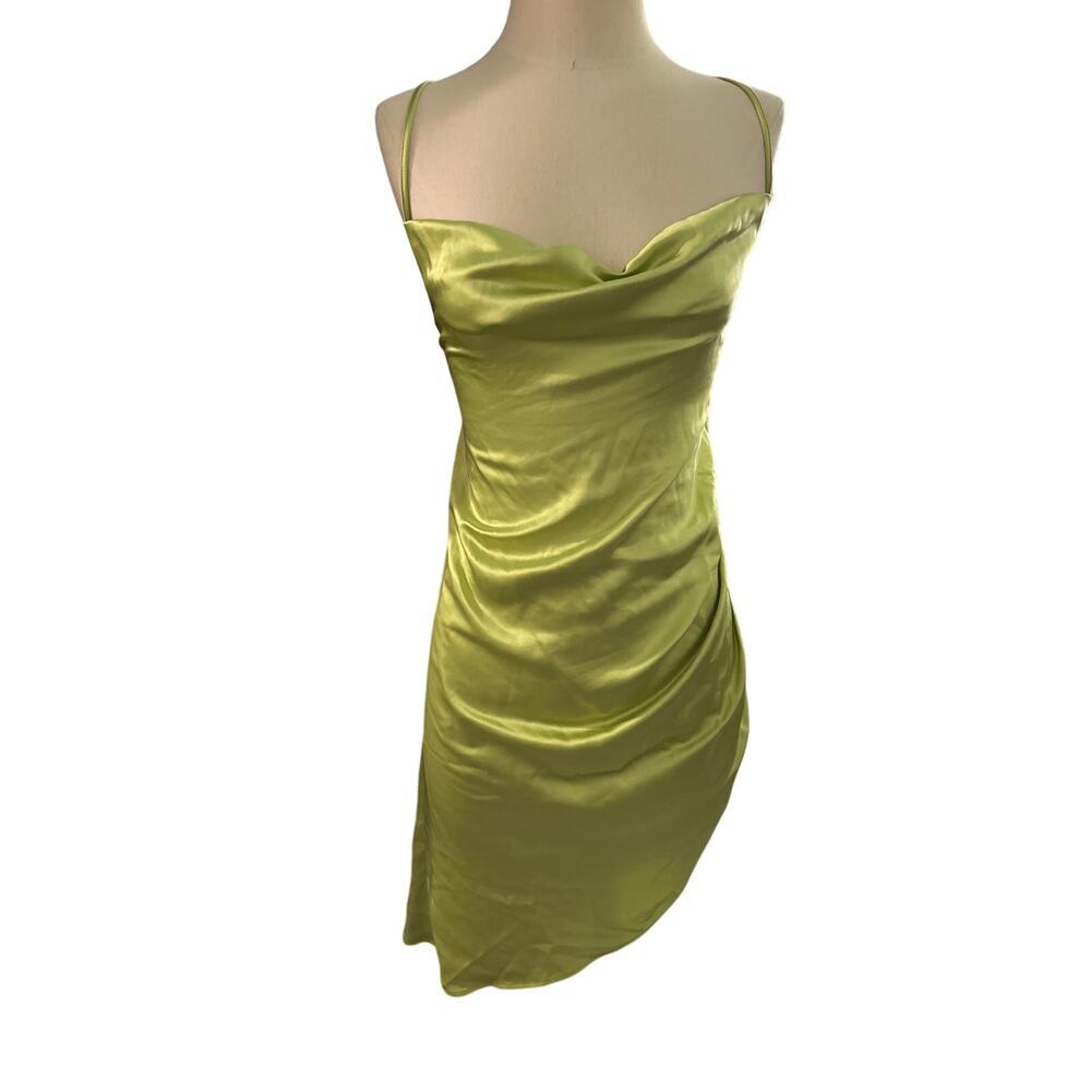 o.p.t Akira Dress Lime Green mini dress New size XL - Picture 2 of 9
